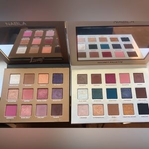 Nabla Dreamy and Secret garden eyeshadow palettes
